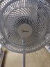 美的（Midea）電風(fēng)扇 家用七葉立式落地扇宿舍臥室輕音節(jié)能搖頭桌面小風(fēng)扇大風(fēng)力空氣循環(huán)風(fēng)扇 SAF30AC  曬單實(shí)拍圖