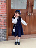 G.DUCKKIDS小黃鴨童裝女童連衣裙秋裝2025新款洋氣兒童裙子春秋季寶寶兩件套 圖片色 110 建議4~5歲【100-110cm】cm 曬單實拍圖