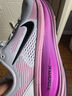 耐克NIKE女子跑步鞋緩震 VOMERO 18 運動(dòng)鞋 HM6804-105白粉紫37.5 曬單實(shí)拍圖