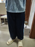 左西【速干】童裝男童防蚊褲子2025新款夏季薄兒童運動(dòng)褲 藏青色 150 曬單實(shí)拍圖