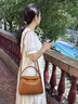 澳迪佳真皮包包女式2026新款手提包通勤包軟皮女士單肩斜挎包女神節禮物 焦糖棕【送女友老婆女生新年禮物走心實(shí)用】 曬單實(shí)拍圖
