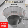 洗澡盆家用特大號洗臉盆加厚寶寶嬰幼兒塑料浴盆洗被子洗衣洗腳盆 47CM升級高透灰【食品級更安心】 無(wú)規格 曬單實(shí)拍圖