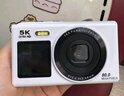 伴兮高清數碼照相機學(xué)生入門(mén)替代ccd相機拍照旅游專(zhuān)用拍攝專(zhuān)業(yè)攝影錄像自拍學(xué)生黨可上傳手機WiFi微單 月光白【8000萬(wàn)像素丨5K錄像】 64GB【W(wǎng)iFi無(wú)線(xiàn)傳圖丨美顏濾鏡】京倉 曬單實(shí)拍圖