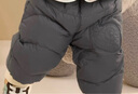 巴拉巴拉【榮信樂(lè )樂(lè )趣IP】?jì)和鸾q褲男女童長(cháng)褲冬季保暖褲時(shí)尚 冷灰20502-灰鴨絨 80 充絨量20g 曬單實(shí)拍圖