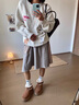 UGG秋季新款女士舒適保暖厚底休閑短筒雪地靴懶人毛毛鞋 1144041 CHE | 栗色 38 曬單實(shí)拍圖