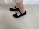 老北京布鞋女新款2025軟底防滑官方正品不累腳黑牛筋底上班工作 2CM低跟-牛筋底款 38 (標準碼) 曬單實(shí)拍圖
