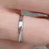 唯一（Winy）999純銀情侶戒指對戒一對實(shí)用求婚戒指男士女款生日禮物首飾 曬單實(shí)拍圖
