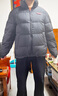 鴨鴨（YAYA）羽絨服女2025年冬季新款情侶短款立領(lǐng)小個(gè)子保暖面包服男外套HY 象牙白色 L 175/92A 曬單實(shí)拍圖