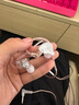 奇聯(lián)游戲耳機有線(xiàn)入耳式電競掛耳聽(tīng)聲辨位無(wú)延遲耳機電腦耳機麥克風(fēng)二合一耳麥3.5mm【季白丨帶麥】 曬單實(shí)拍圖