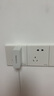 施耐德電氣 單聯(lián)六類電腦插座 86型網絡網線信息插座面板 皓呈系列 奶油白色 曬單實拍圖