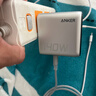 ANKER安克智顯充140W充電器套裝 氮化鎵屏顯type-c多口pd快充100W頭適用蘋(píng)果17iPhone手機筆記本電腦 銀 曬單實(shí)拍圖
