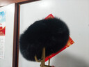 幕加格帽子女冬季韓版保暖整貂時(shí)尚冬天貂毛狐貍毛風(fēng)雪公主帽5153 黑色 M(55-57) 曬單實(shí)拍圖