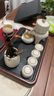 瓷牌茗茶具觀(guān)山自動(dòng)茶具整套汝窯泡茶器全套家用禮品功夫茶具排水教師節禮物 水墨觀(guān)山自動(dòng)茶具六杯+茶道茶盤(pán) 曬單實(shí)拍圖