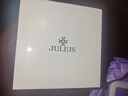 聚利時(shí)（Julius）手表女情人節(jié)禮物送媽媽送老婆女士石英考試日歷手表銀色JA-1471A 曬單實(shí)拍圖