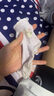 尼多熊兒童襪子夏季薄款棉襪嬰兒網(wǎng)眼襪透氣松口無(wú)骨襪子兒童 曬單實(shí)拍圖