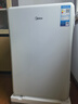 美的（Midea）116升小冰箱復古單門(mén)雙溫冷藏冷凍冰吧立柜客廳辦公室租房宿舍美妝家用辦公小型迷你冰箱BCD-116M 曬單實(shí)拍圖
