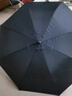 米波迪（Meebordi）加大雨傘直桿24骨長柄商務(wù)雙人傘超大加厚直桿防風(fēng)傘抗風(fēng)加大黑色 曬單實(shí)拍圖