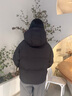 波司登（BOSIDENG）25新款羽絨服冰雪運動(dòng)系列短款連帽90絨加厚學(xué)生面包服外套 沃土黑8C65 S 160/84A 體重約100-110斤【卡碼拍大】 曬單實(shí)拍圖