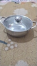 【加高】不銹鋼湯鍋加厚家用加高煲湯大容量煮粥燉鍋 小號【18cm】湯鍋+玻璃蓋 曬單實拍圖