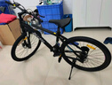 喜德盛（xds）山地自行車(chē)黑客350鋁架21速避震前叉機械碟剎 黑/銀 17 曬單實(shí)拍圖