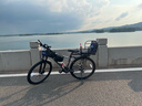 Yayle自行車(chē)座椅兒童后置山地車(chē)自行車(chē)兒童后置座椅電動(dòng)車(chē)安全寶寶坐S8 自行車(chē)黑色:+粗+厚款單扶手+寬腳 曬單實(shí)拍圖