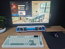 漫步者花再Halo SoundBar桌面音響音箱家用臺式電腦游戲音響長條有線音箱藍牙5.4RGB燈效 破曉白 曬單實拍圖