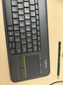 羅技（Logitech）K400Plus無(wú)線(xiàn)鍵盤(pán)觸控 安卓智能電視電腦筆記本辦公鍵盤(pán) 觸摸面板無(wú)線(xiàn)觸控鍵盤(pán)電池緊湊型即插即用 黑色 曬單實(shí)拍圖