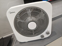 美的（Midea）電風(fēng)扇 家用臺式桌面小風(fēng)扇鴻運(yùn)扇宿舍臥室節(jié)能電扇臺扇轉(zhuǎn)頁扇輕音低噪五葉風(fēng)扇 KYT30-21MA 曬單實拍圖