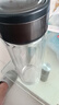 【?京東物流配送】高硼硅雙層玻璃杯大容量泡茶杯水杯子茶水分離 【雙層加厚】茶杯 350ml 1只 曬單實(shí)拍圖