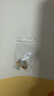 ALLOVE和田玉銀耳釘女三生有杏耳環(huán)耳墜飾教師節(jié)禮物送女老師老婆生日 曬單實拍圖