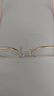圣卡西（SAKAS） 金絲眼鏡女防藍光防輻射素顏平光感光變色眼鏡專(zhuān)業(yè)配近視眼鏡 玫瑰金鏡框【30天保價(jià)】 無(wú)度數防藍光鏡片（可試戴） 曬單實(shí)拍圖