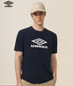 茵寶（Umbro）七夕禮物|運(yùn)動T恤25新款夏裝百搭圓領(lǐng)涼感抗菌短袖上衣男女同款 經(jīng)典藍(lán)（U2125250280） 2XL 曬單實拍圖
