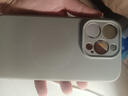 奶小鴨（NEYAA）適用蘋(píng)果15pro手機殼 iphone15pro保護套鏡頭全包超薄Magsafe磁吸液態(tài)硅膠防摔簡(jiǎn)約男女款 鈦原色 曬單實(shí)拍圖