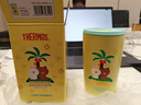 膳魔師（THERMOS）LINE椰島櫻花系列生日禮物水杯咖啡杯送禮定制水杯 【咖啡杯】椰島（非密封設計） 415ml 曬單實(shí)拍圖