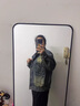 貝娜妮加肥大碼女裝牛仔衣外套女春秋微胖妹妹寬松遮肚夾克上衣胖子風(fēng)衣 藍色 3XL建議160-180斤 曬單實(shí)拍圖