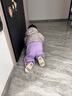 懿琪寶貝女童褲子秋季寶寶休閑褲春秋嬰兒屁屁褲秋款小童長(cháng)褲童裝兒童秋裝 香芋紫色 90 曬單實(shí)拍圖