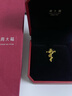周大福本命年蛇年生肖大版權杖蛇黃金吊墜男女(工費:620計價(jià))EOF1446 足金 約5.85g 曬單實(shí)拍圖