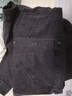 Jeep吉普黑色牛仔外套男2025新款夾克寬松日系水洗耐磨工裝上衣潮牌 墨灰色 L (175/92A) 曬單實(shí)拍圖