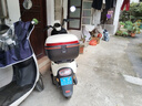 萬(wàn)仕龍電動(dòng)車(chē)后備箱通用電瓶車(chē)摩托車(chē)大容量適用于雅迪愛(ài)瑪儲物箱后尾箱 蘋(píng)果密碼鎖尾箱【米白】 尾箱附贈安裝配件包 曬單實(shí)拍圖
