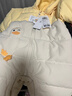 巴拉巴拉童裝嬰兒連體羽絨服輕薄羽絨服寶寶衣服2025冬裝抱衣爬服男童女童 藍色小熊-白鴨絨 80 cm-充絨量41g 曬單實(shí)拍圖