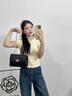 狄梵普包包女包女士2025新款斜挎單肩包生日七夕情人節(jié)禮物送女友送老婆 黑色【禮盒裝】 小包 曬單實(shí)拍圖