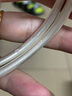 順慶銀樓古法銀手鐲啞光9999足銀男女傳承鐲子飾品閉口素圈手鐲送女友 古法20克56mm配證書 曬單實拍圖