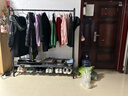 圣諾依琳衣帽架服裝展示架落地掛衣架家用臥室?guī)Э蚴占{架 150*170黑 曬單實(shí)拍圖
