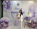 Sugargirl高端粉色西裝套裝女OL氣質(zhì)職場商務(wù)通勤兩件套微喇褲休閑西服正裝 奶白色長袖西裝+微喇褲 M 曬單實拍圖
