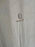 短袖睡衣女 純棉夏季薄款T恤休閑套頭圓領(lǐng)寬松全棉單件上衣家居服 103米白上衣 XXL：130-145斤 曬單實(shí)拍圖