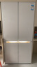 東芝（TOSHIBA）【大白梨】639十字雙開(kāi)門(mén)超薄零嵌入式自動(dòng)制冰雙系統600升大容量一級能效最全能家用變溫電冰箱 GR-RF639WI-PM1貝母白 曬單實(shí)拍圖