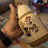草莓生活汪汪隊兒童保溫杯子禮盒316食品級雙飲保溫壺幼兒園水杯生日禮物 米色禮盒500ml 曬單實(shí)拍圖