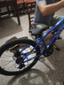 喜德盛（xds）青少年自行車小王子鋁合金車架機械碟剎避震前叉7速變速 藍/銀 24寸輪徑（身高135-150cm） 曬單實拍圖