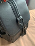 袋鼠真皮雙肩包女頭層牛皮2025新款時(shí)尚百搭軟皮大容量休閑背包潮 黑色(袋鼠真皮授權) 曬單實(shí)拍圖