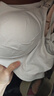 全棉時(shí)代哺乳文胸孕婦內(nèi)衣孕產(chǎn)無縫軟支撐肩開扣文胸XL/C85 貝殼杏粉 曬單實(shí)拍圖